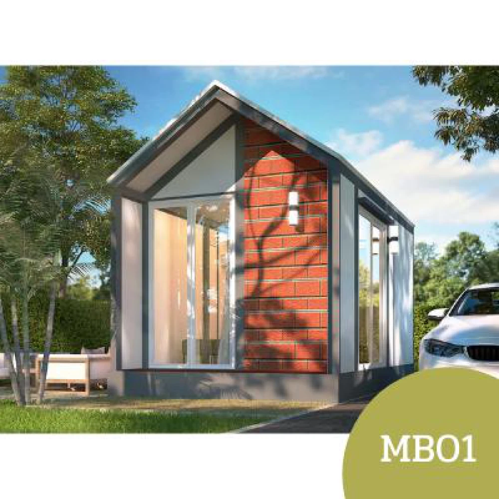 บ้านสำเร็จรูป MB01  สร้างไว สร้างได้ ในงบคุณ T.0815665015